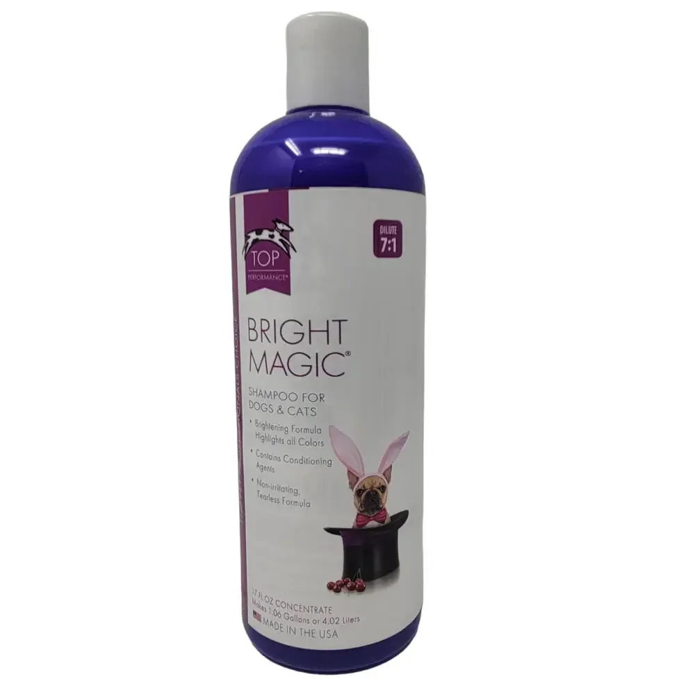 Top Performance Bright Magic Shampoo Gentle Puppy Kitten Dog Cat Tearless Formul
